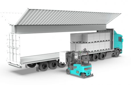 六大场景全面突破！劢微E系列平衡重式无人叉车开启工业搬运新范式